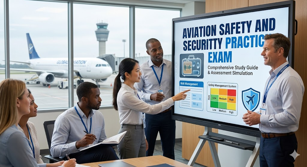 Aviation Safety and Security Practice Exam Banner