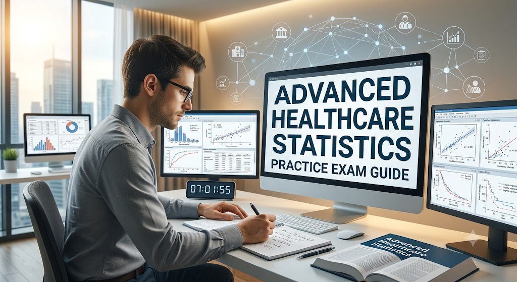Advanced Healthcare Statistics Practice Test Banner