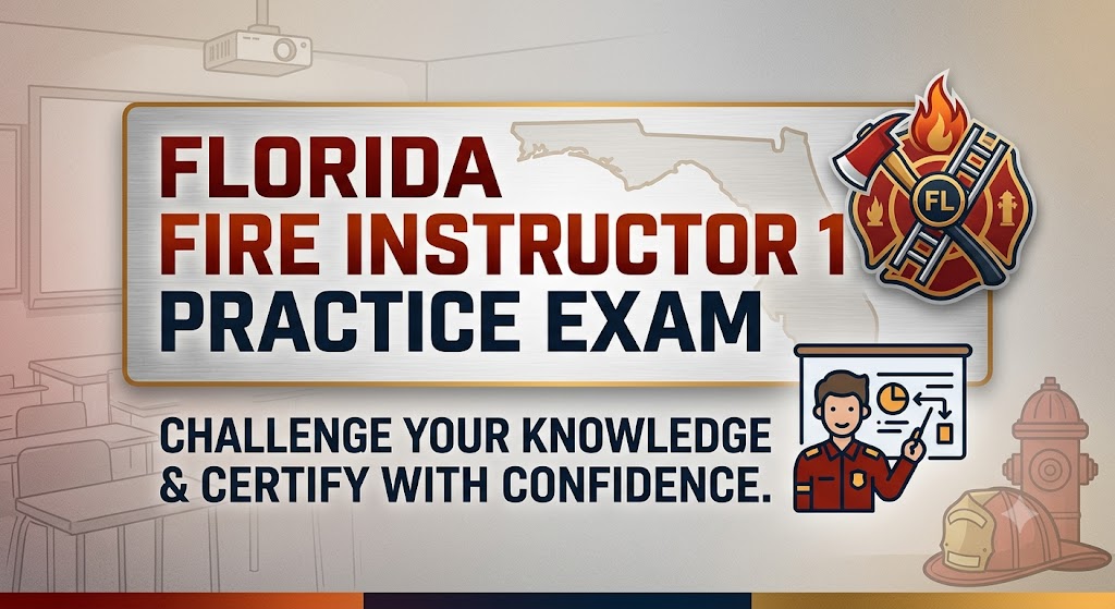 Florida Fire Instructor 1 Practice Exam Banner
