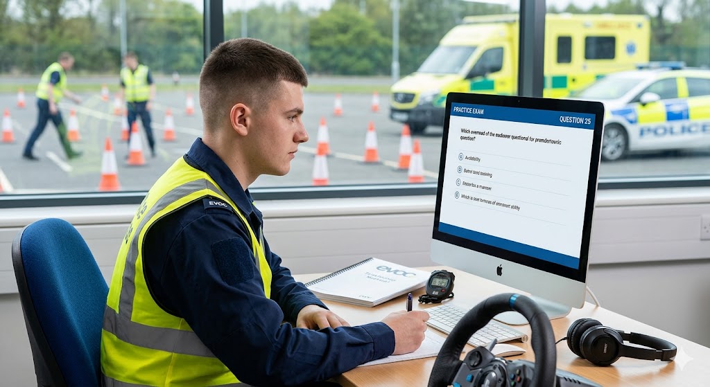EVOC Mandate Practice Test Banner