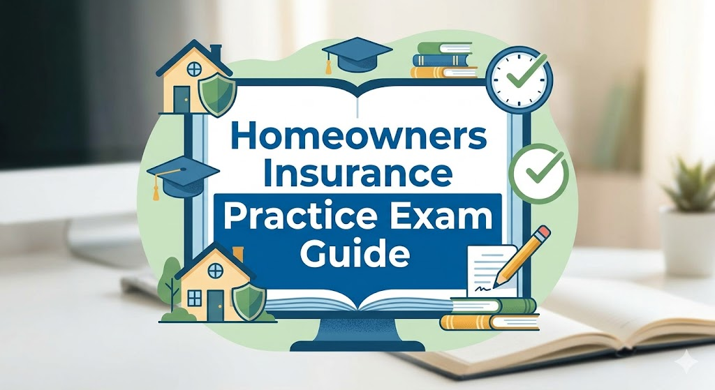 Homeowners Insurance Practice Exam Banner