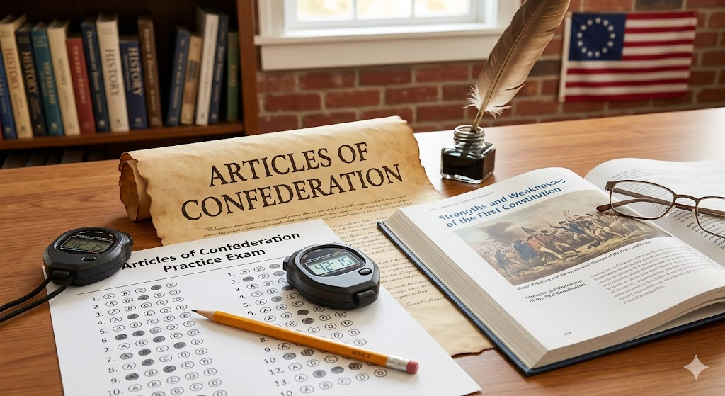 Articles of Confederation Practice Test Banner