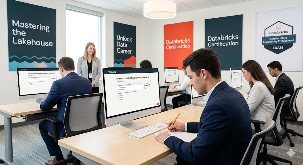 Databricks Data Engineering Professional Practice Exam Banner