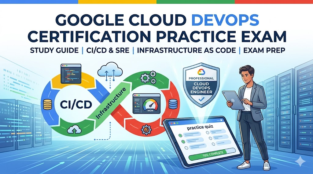 Google Cloud DevOps Certification Practice Test Banner
