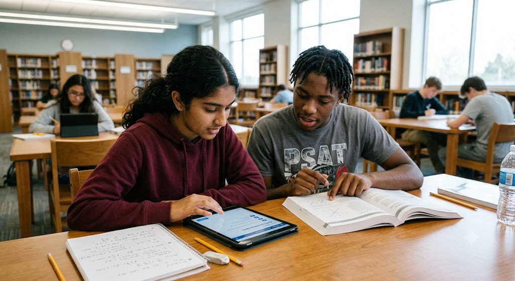 Psat Practice Test & Exam Prep Banner