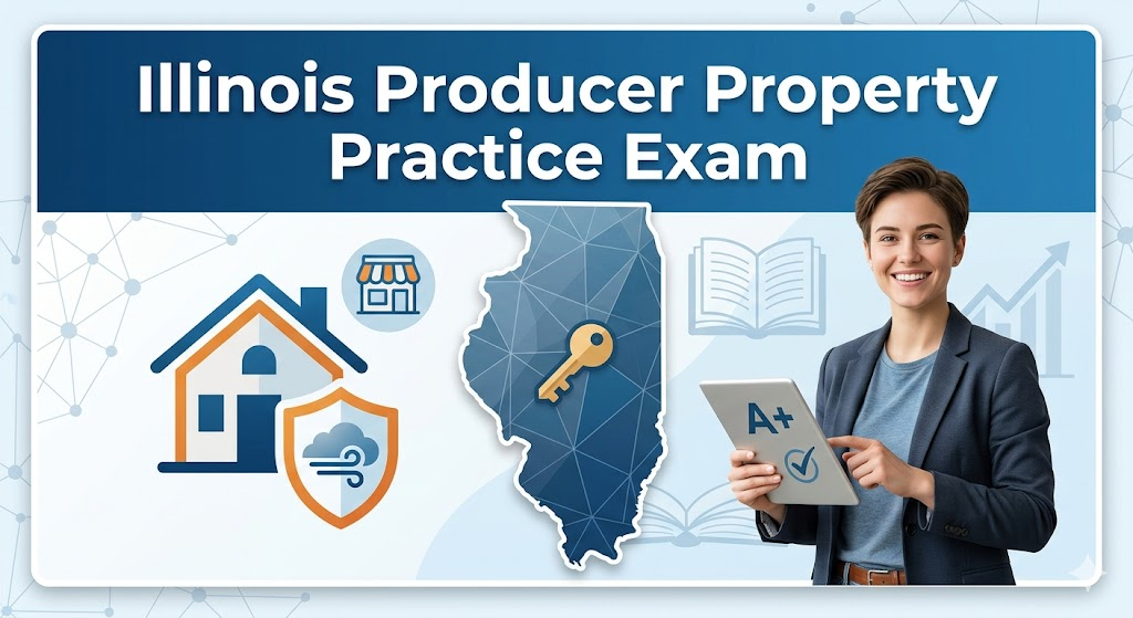 Illinois Producer Property Practice Exam Banner