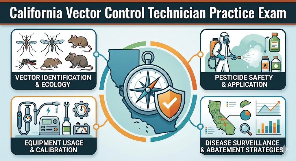 California Vector Control Technician Certification Practice Exam Banner