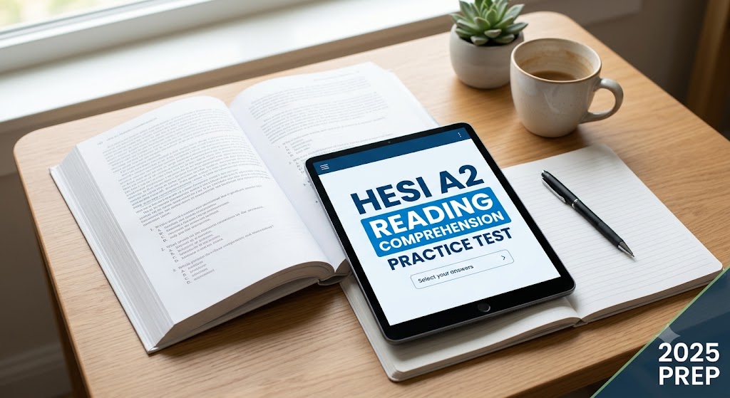 HESI A2 Reading Comprehension Practice Test 2025 Banner