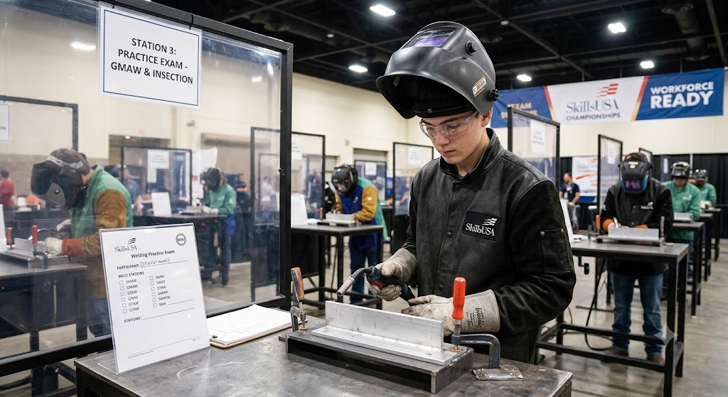 SkillsUSA Welding Practice Exam Banner