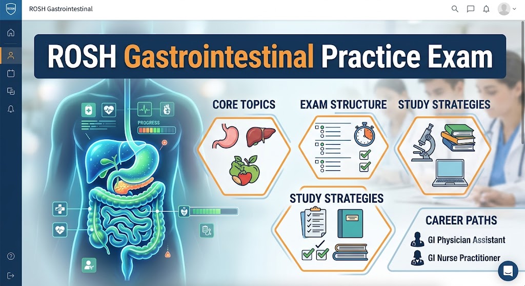 ROSH Gastrointestinal Practice Exam Banner