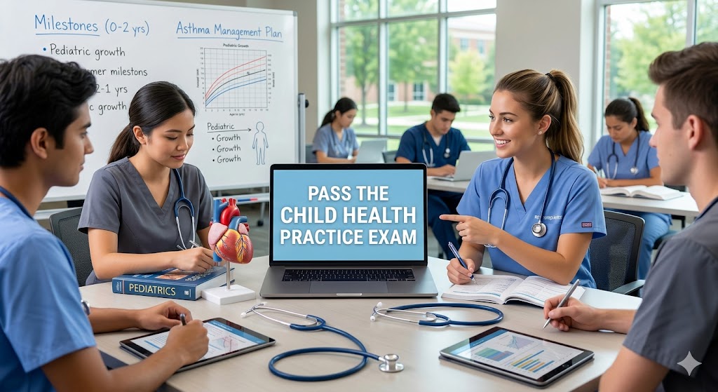 Focus on Child Health Practice Exam Banner