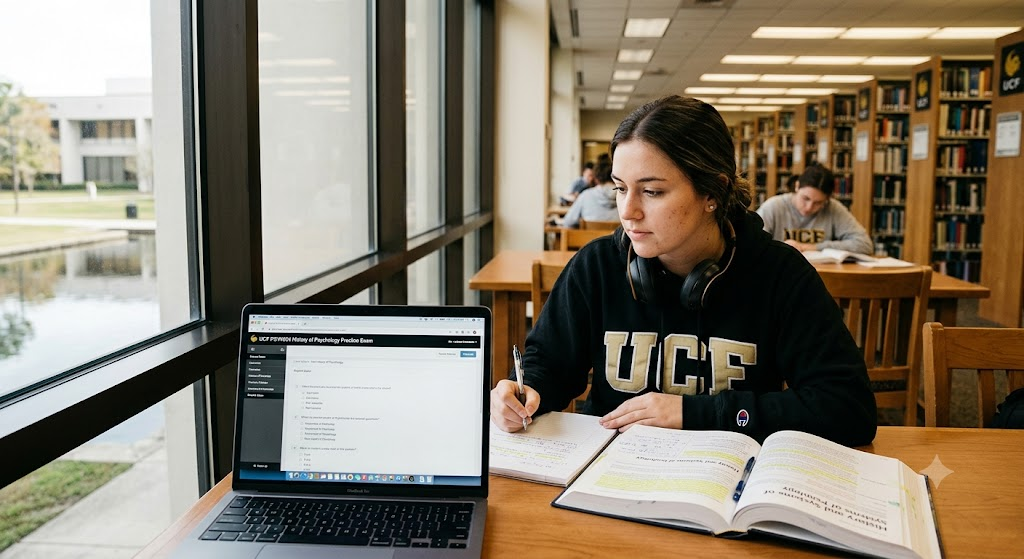 University of Central Florida (UCF) PSY4604 History and Systems of Psychology Practice Test 1 Banner