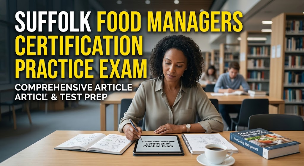 Suffolk Food Managers Certification Practice Test Banner