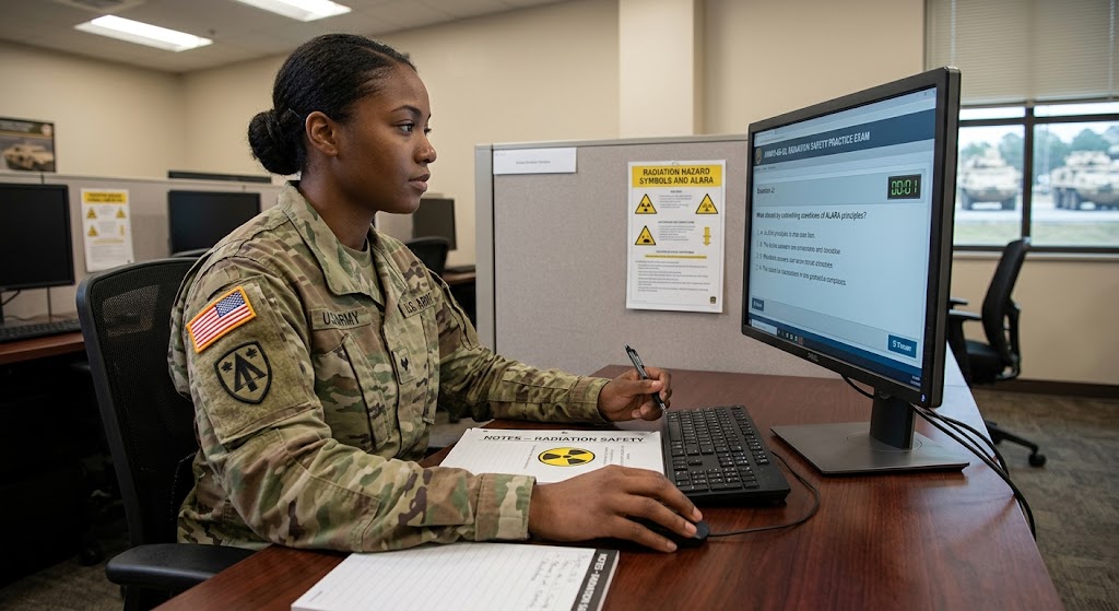 Radiation Safety – AMMO-66-DL Practice Test Banner