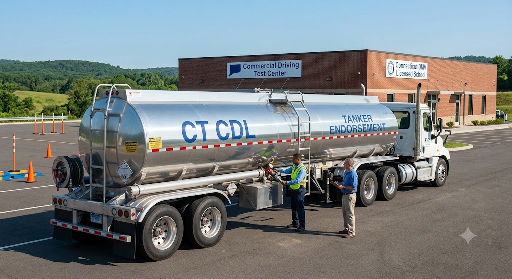 Connecticut CDL Tanker Practice Test Banner