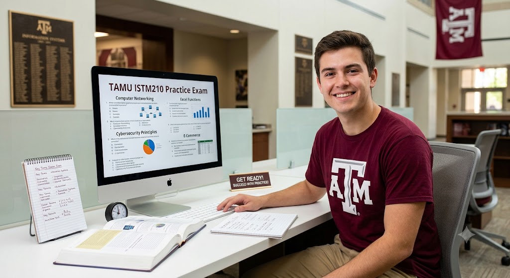 TAMU ISTM210 Practice Exam Banner