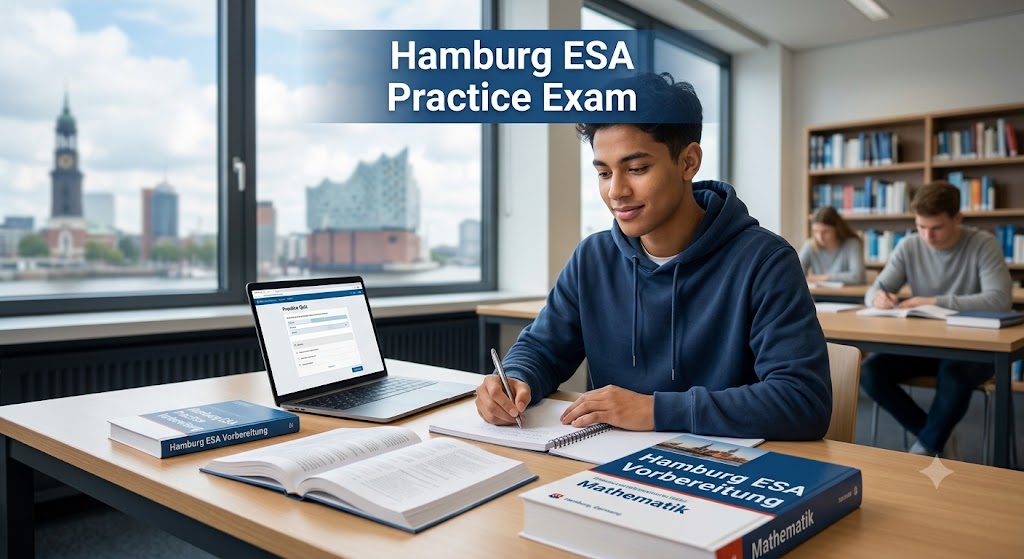 Hamburg ESA Practice Test & Exam Prep | Germany Banner