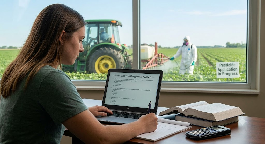 Kansas General Pesticide Application Practice Exam Banner