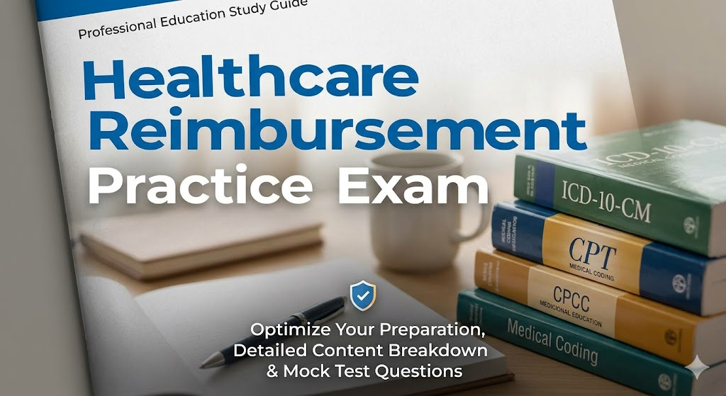 Healthcare Reimbursement Practice Exam Banner