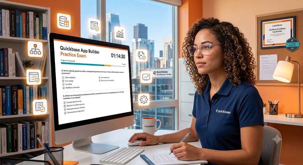 Quickbase Certification Practice Exam Banner