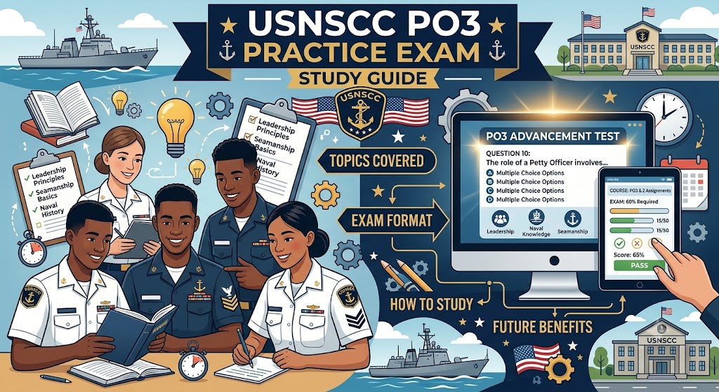 USNSCC Petty Officer Third Class (PO3) Practice Exam Banner