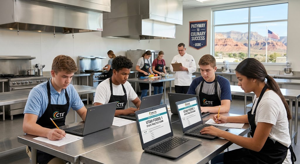 Utah Foods 1 State Practice Exam Banner