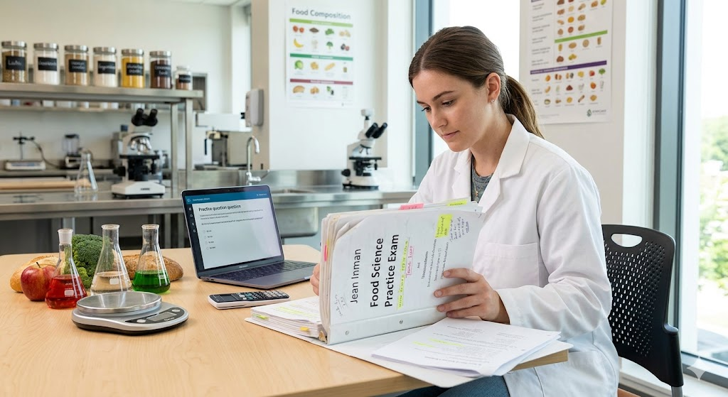 Jean Inman Food Science Practice Exam Banner
