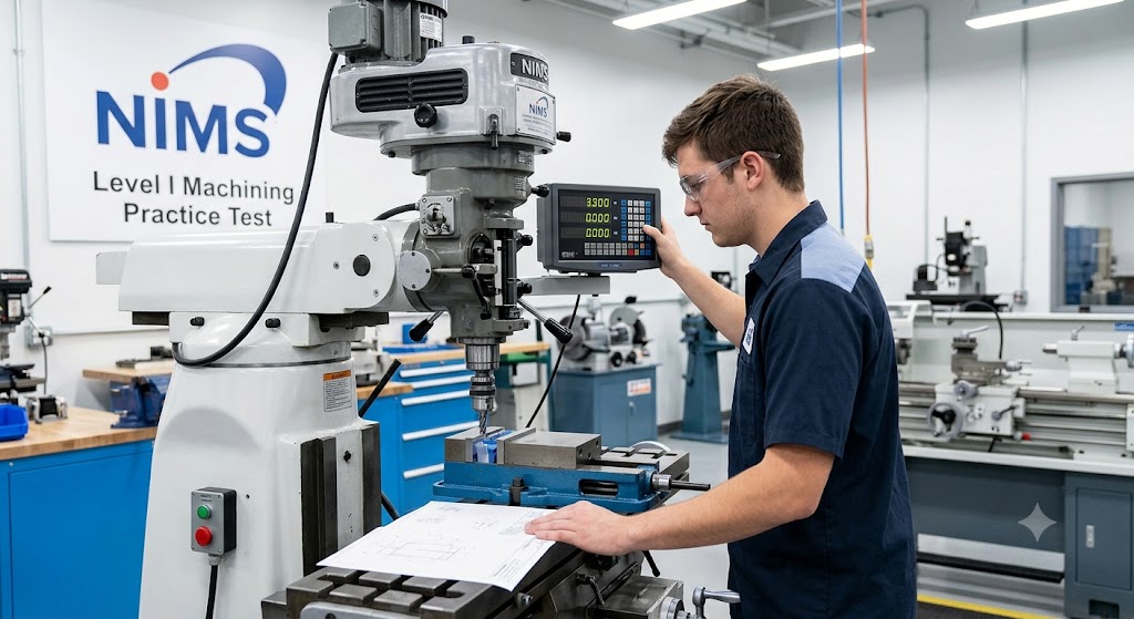 NIMS Machining Level I  Practice Test Banner
