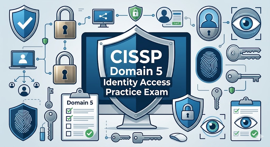 CISSP Domain 5 Identity and Access Management Practice Test Banner