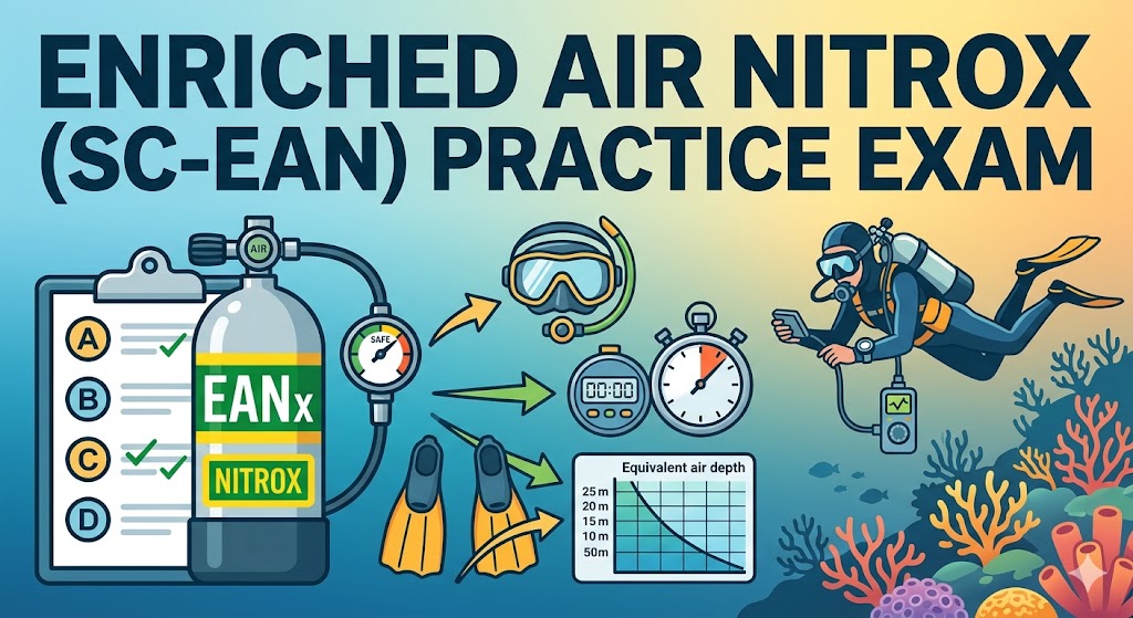 Enriched Air Nitrox (SC-EAN) Practice Test Banner