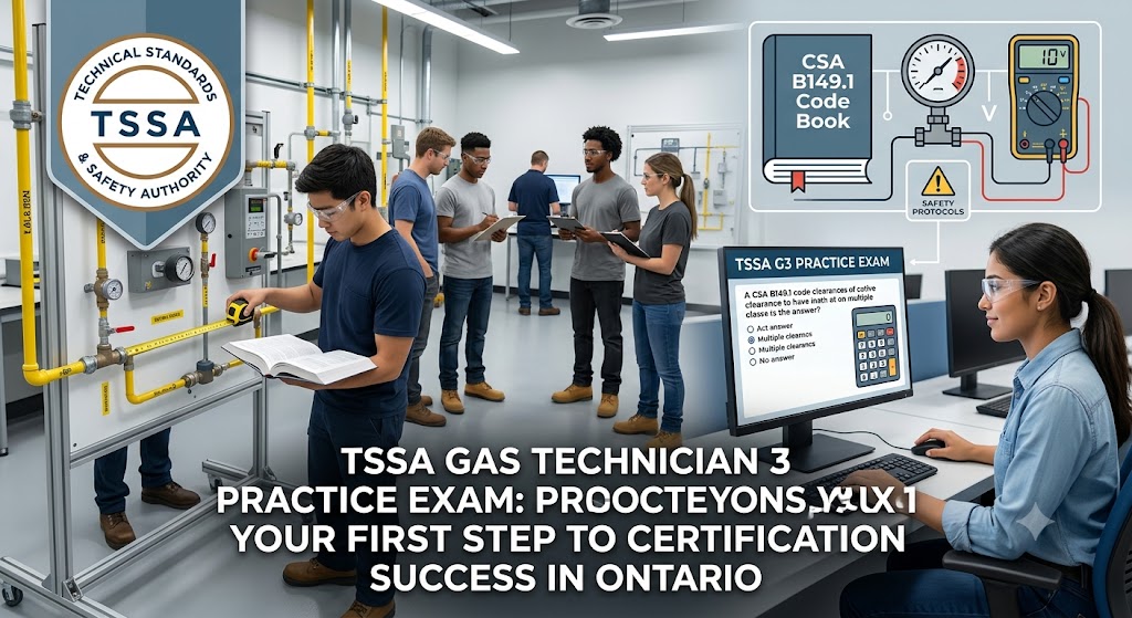 Technical Standards and Safety Authority (TSSA) G3 Practice Exam Banner