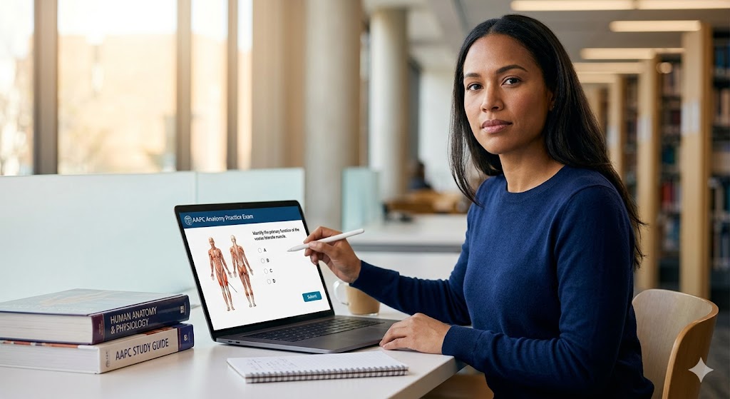 AAPC Anatomy Practice Exam Banner