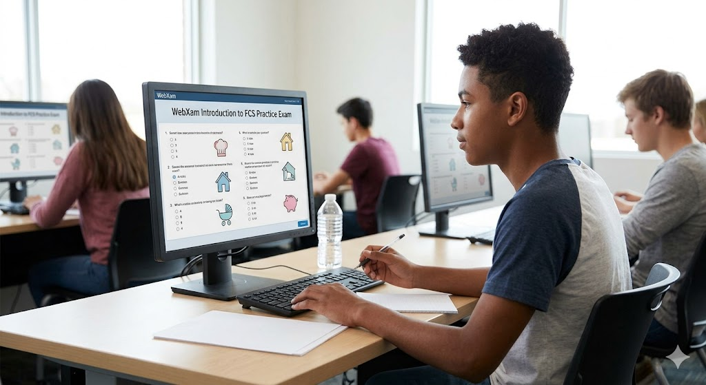 WebXam Introduction to Family and Consumer Sciences (FCS) Practice Test. Banner