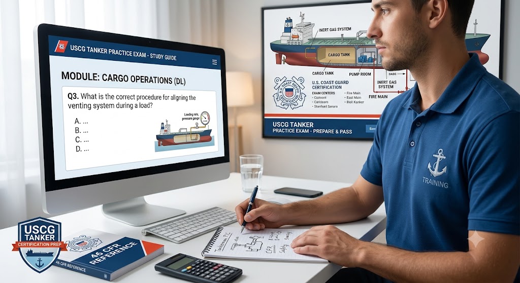 USCG Tanker Practice Exam Banner