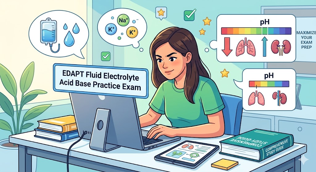 EDAPT Fluid, Electrolyte, and Acid Base Practice Test Banner