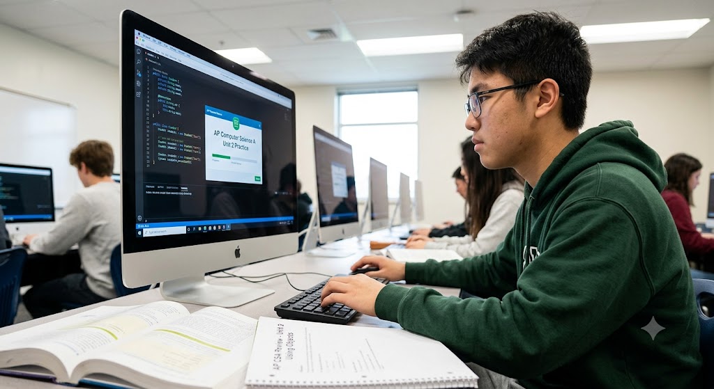 AP Computer Science Unit 2 – Test Review Practice Questions Banner