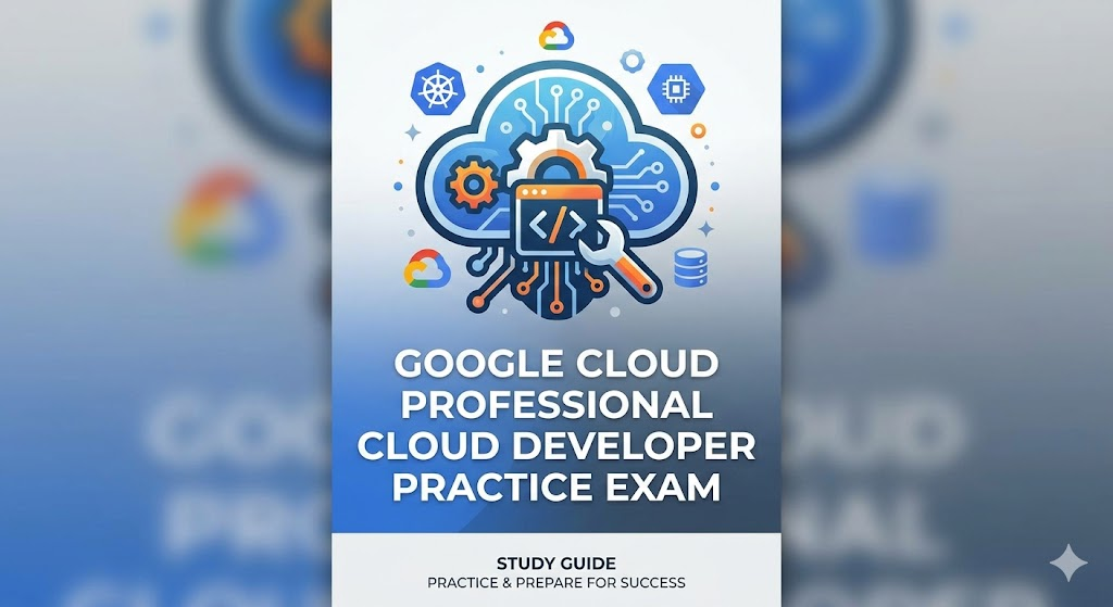 Google Cloud Professional Cloud Developer Practice Test Banner