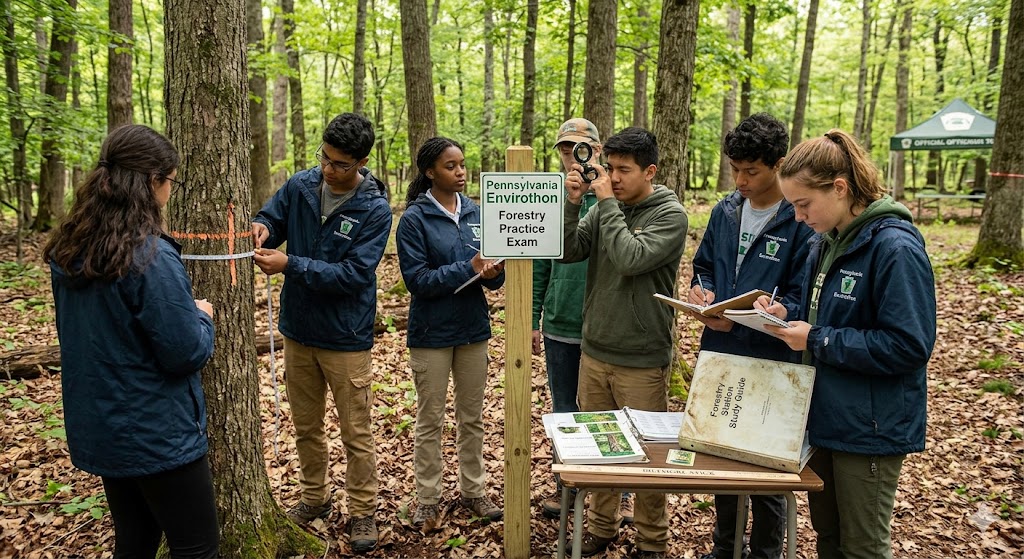 Pennsylvania Envirothon Forestry Practice Test Banner