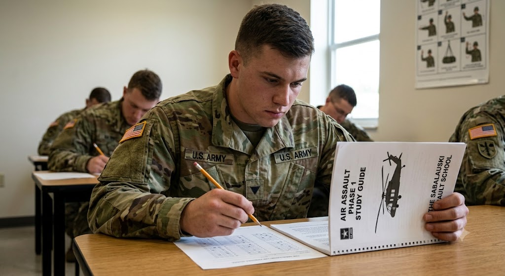 Air Assault School Phase 1 Written Practice Test Banner