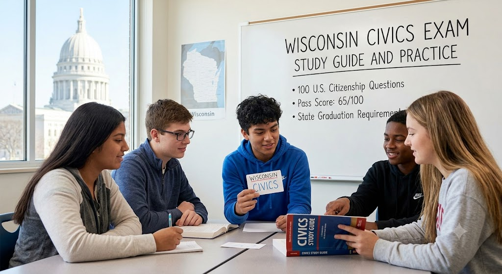 Wisconsin Civics Practice Test Banner