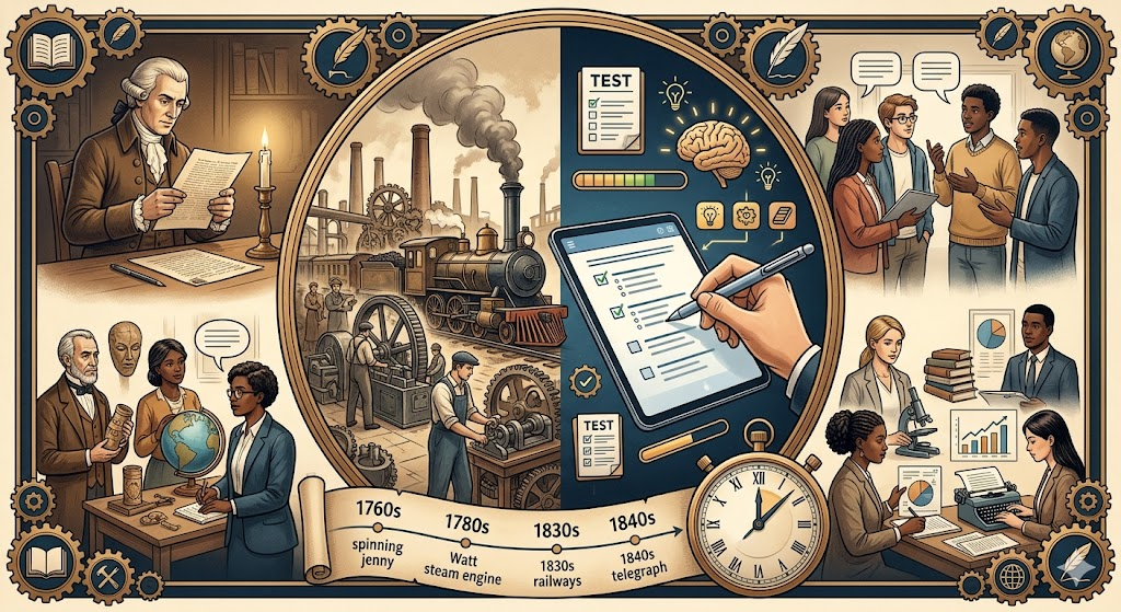 World History – Industrial Revolution Practice Test Banner