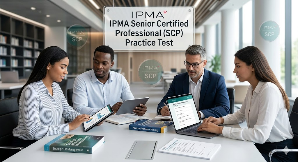 IPMA Senior Certified Professional (SCP) Practice Test Banner