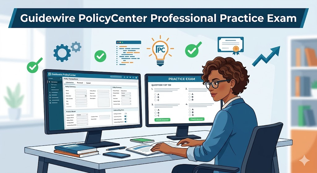Guidewire PolicyCenter Professional Practice Exam Banner