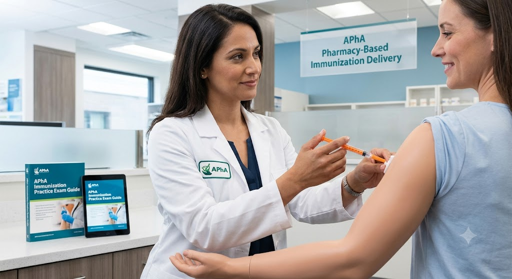 APhA Immunization Practice Exam Banner