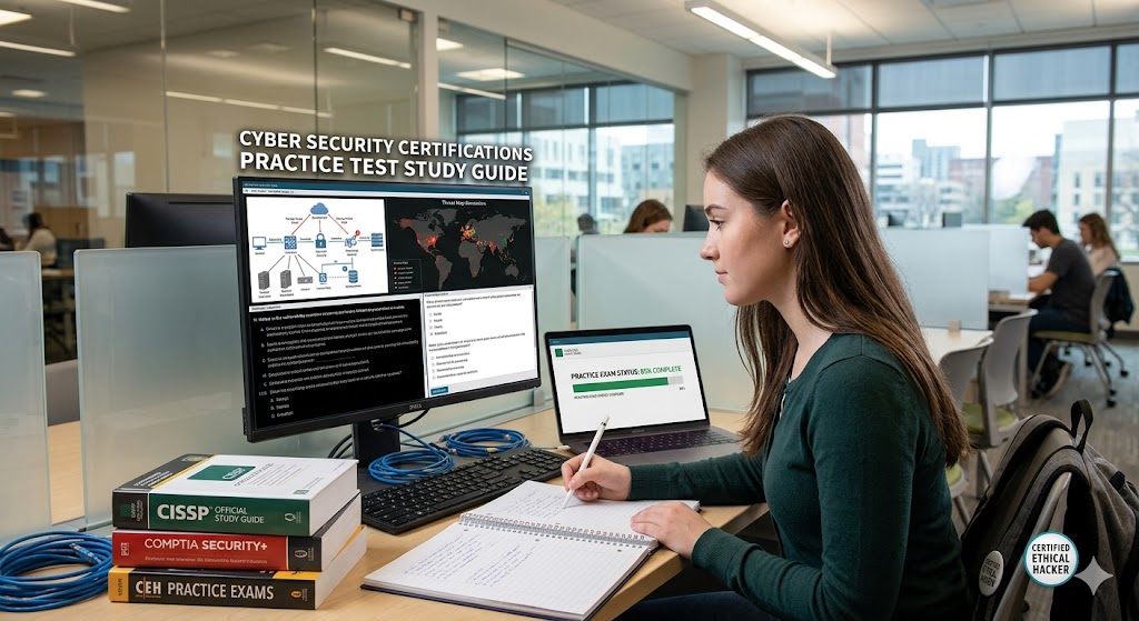 Cyber Security Certifications Practice Test Banner