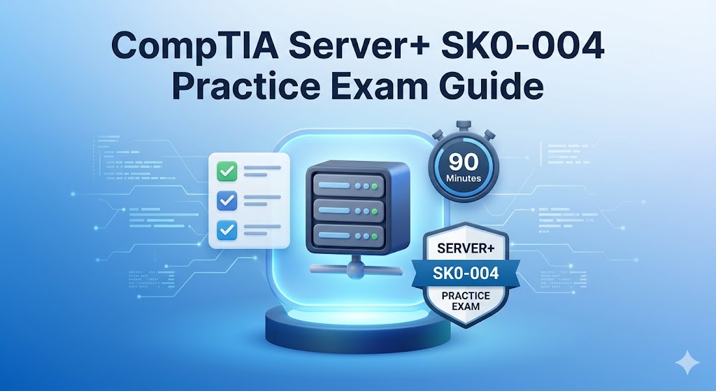 CompTIA Server+ (SK0-004) Practice Exam Banner