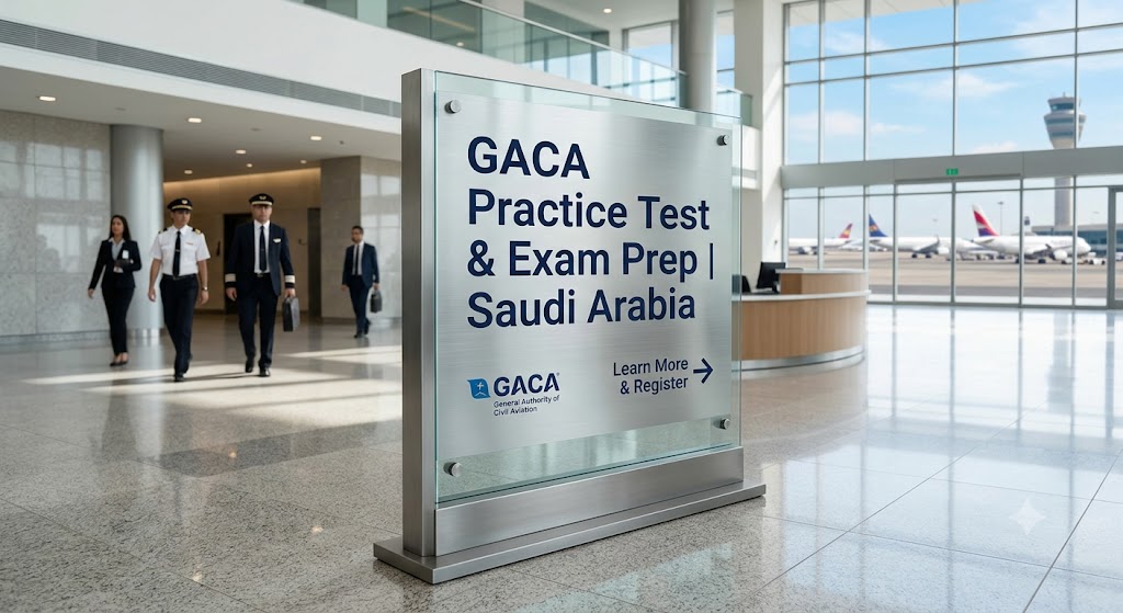 Gaca Practice Test & Exam Prep | Saudi Arabia Banner