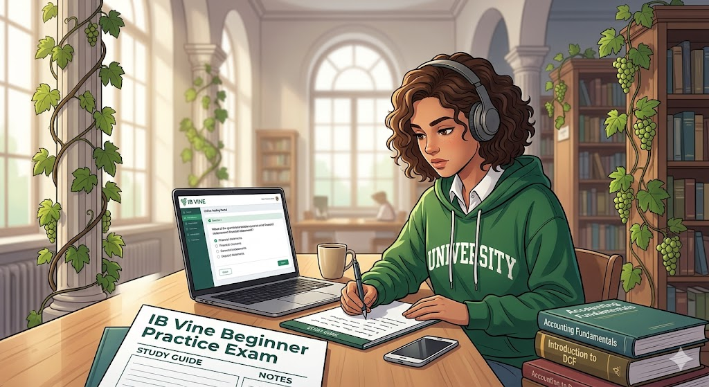 IB Vine Beginner Practice Test Banner