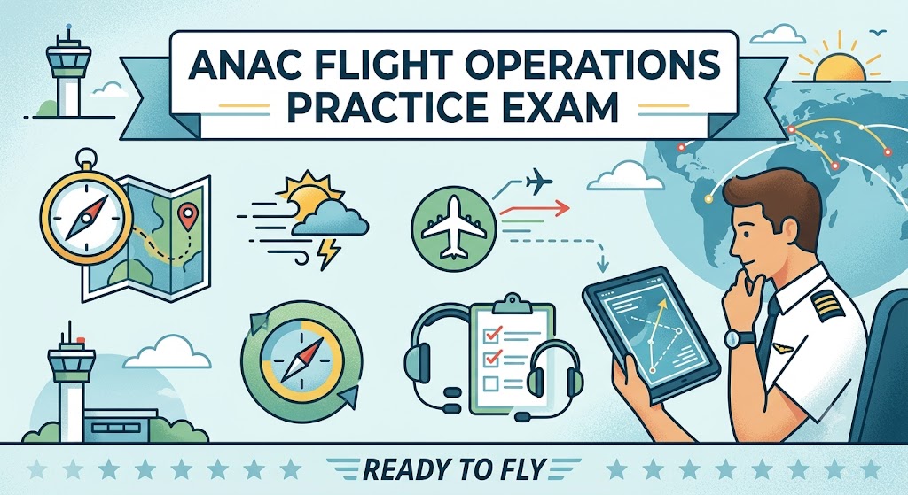 ANAC Flight Operations Practice Test & Exam Prep | Brazil Banner