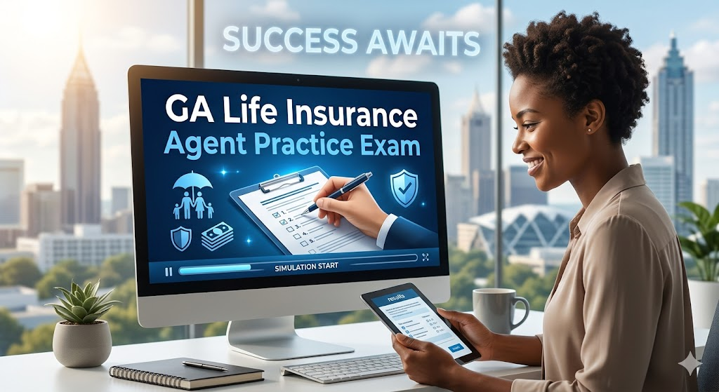 Georgia State Life Insurance Agent Practice Exam Banner
